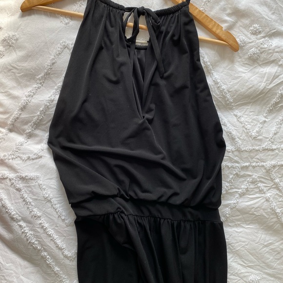 Black sleeveless jumpsuit - Picture 4 of 4